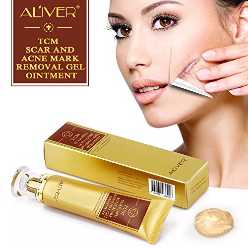 2 Pack Scar Removal Gel, Acne Mark Removal Cream Ointment, Soften...