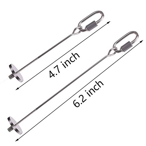 QBLEEV Bird Food Holder, Bird Feeders, Stainless Steel Parrot Fru...