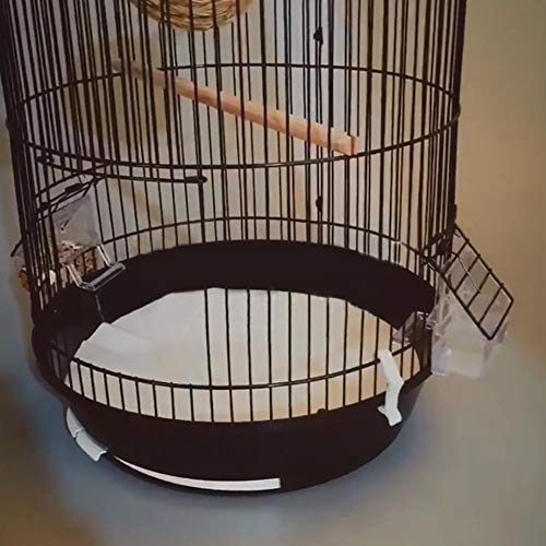 QBLEEV Bird Parrot Cage Liners Paper, Absorbent & Disposable Pet ...