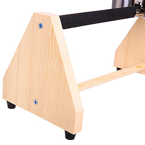 QBLEEV Parrot Play Wood Stand Bird Grinding Perch Table Platform ...