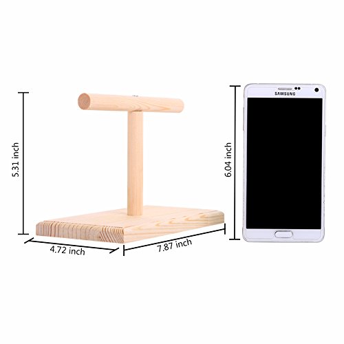 QBLEEV Portable Parrot Training Perches Birdcage Decor Weight Sca...