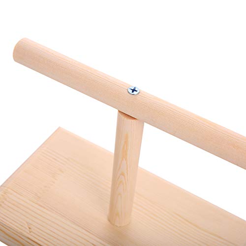 QBLEEV Portable Parrot Training Perches Birdcage Decor Weight Sca...
