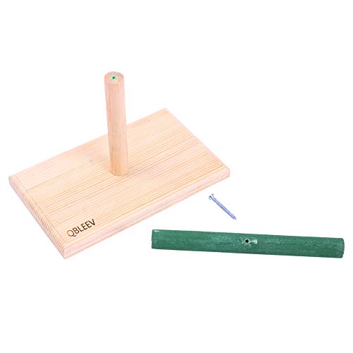 QBLEEV Small Bird Perch,Bird Play Stand,Portable Training Parrot ...
