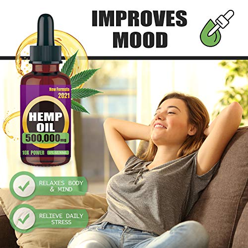 500,000mg 3 Pack Hemp Oil