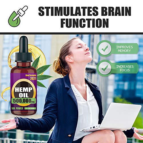 500,000mg 3 Pack Hemp Oil