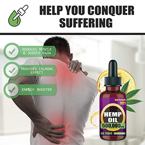 500,000mg 3 Pack Hemp Oil