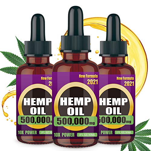 500,000mg 3 Pack Hemp Oil