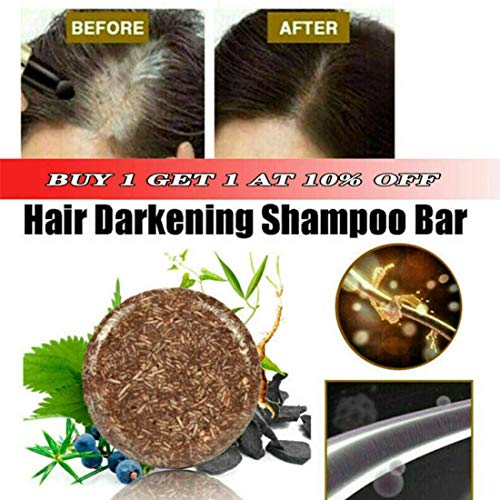 QR Soap Hair Darkening Shampoo Bar - Natural Organic Conditioner ...