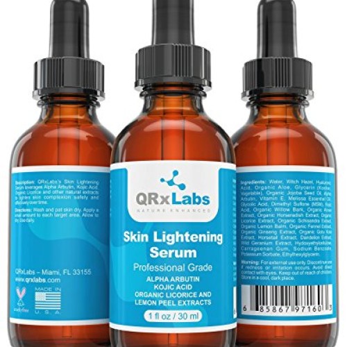 Skin Lightening Serum - Natural & Safe Skin Brightening Serum wit...