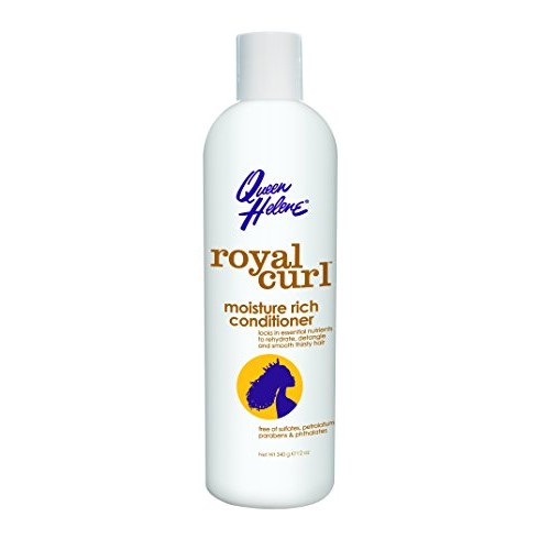 Queen Helene Royal Curl, Moisture Rich Conditioner, 12 Ounce Pac...