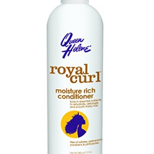 Queen Helene Royal Curl, Moisture Rich Conditioner, 12 Ounce Pac...