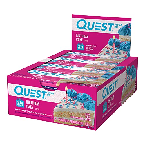 Quest Nutrition Protein Bar Bestseller Mix, 12 Count Pack of 2…