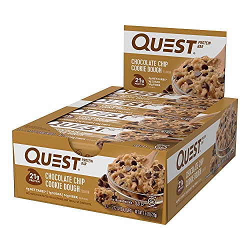 Quest Nutrition Protein Bar Bestseller Mix, 12 Count Pack of 2…