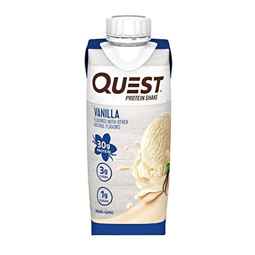 Quest Nutrition Vanilla Protein Shake, High Protein, Low Carb, Gl...