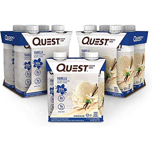 Quest Nutrition Vanilla Protein Shake, High Protein, Low Carb, Gl...