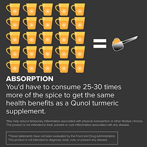 Qunol Turmeric Curcumin Instant Drink Mix, Packets, Orange, Ultra...