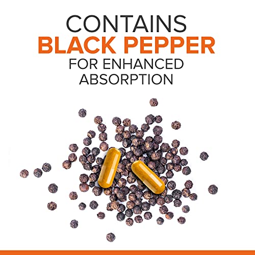 Turmeric Curcumin with Black Pepper & Ginger, Qunol 2400mg Turmer...