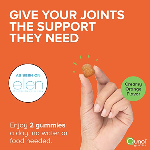 Turmeric Gummies, Qunol Gummy with 500mg Turmeric Curcumin, Joint...