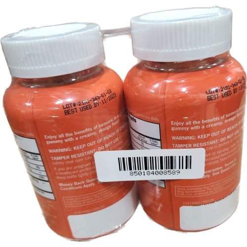 Turmeric Gummies, Qunol Gummy with 500mg Turmeric Curcumin, Joint...