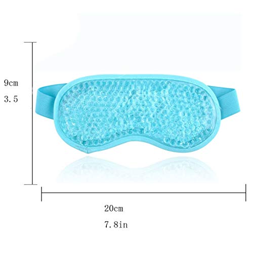 QWV Gel Beads Eye Masks Reusable Hot/Cold Mask Cooling Ice/Heat F...