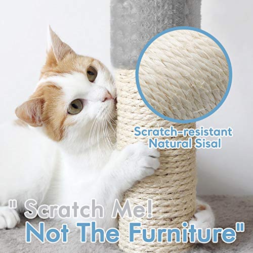 rabbitgoo Cat Tree Cat Tower 61 for Indoor Cats, Multi-Level Cat...