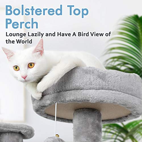 rabbitgoo Cat Tree Cat Tower 61 for Indoor Cats, Multi-Level Cat...