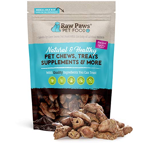 Raw Paws Pet Freeze Dried Chicken Hearts for Dogs & Cats, 4-oz - ...