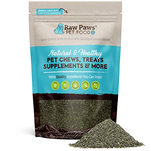 Raw Paws Pet Organic Sea Kelp for Dogs & Cats, 8-oz Seaweed Powde...