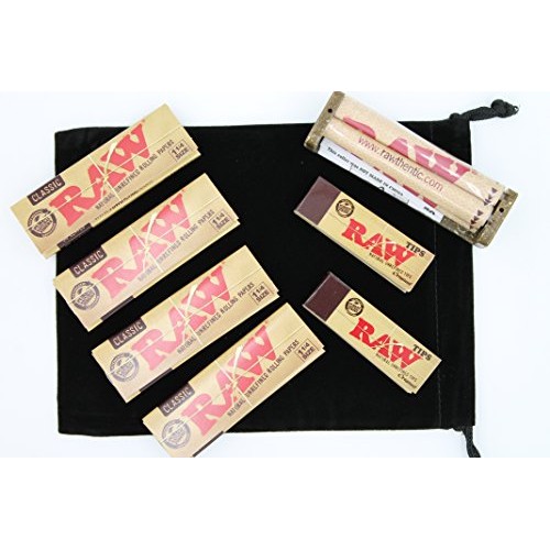 Raw 1 1/4 Deal - 1 1/4 Classic Rolling Papers, 79mm Rolling Machi...