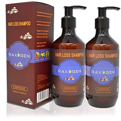 Raxogen Caffeine Shampoo for Men and Women, Healthy Hair Growth, ...