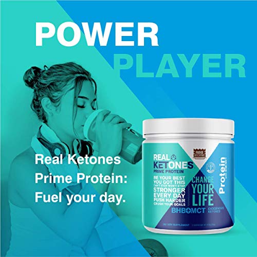 Real Ketones Keto Meal Replacement Shake Vanilla Crème Whey Iso...