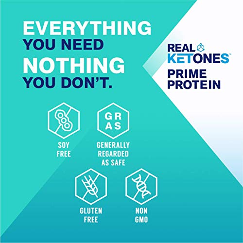 Real Ketones Keto Meal Replacement Shake Vanilla Crème Whey Iso...