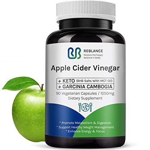 Organic Apple Cider Vinegar Capsules 90 Capsules | 1050 mg with...