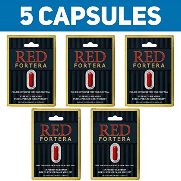 Clinically Tested Red Fortera Fast Acting Tribulus Energy Perform...
