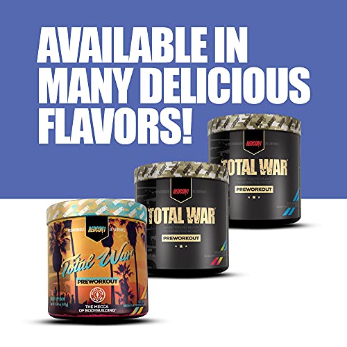 Redcon1 Total War - Pre Workout, 30 Servings, Boost Energy, Incre...