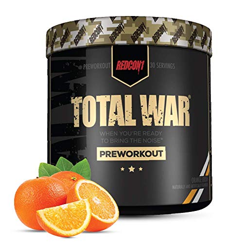 Redcon1 Total War - Pre Workout, 30 Servings, Boost Energy, Incre...