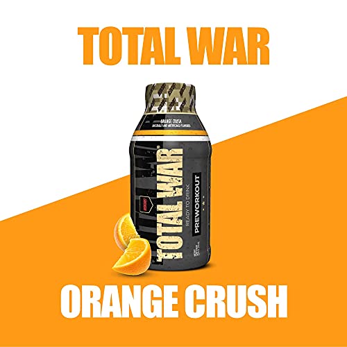 Redcon1 - Total War RTD - Ready to Drink Preworkout - No Mixing o...