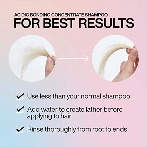 Redken Bonding Shampoo for Damaged Hair Repair | Acidic Bonding C...