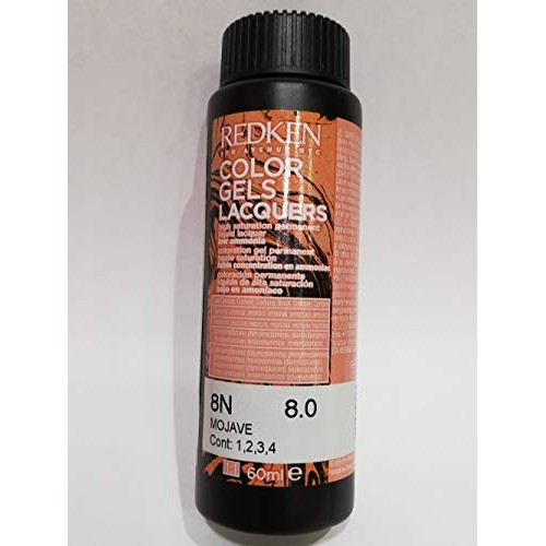 Redken Color Gels Lacquers Haircolor 8n Mojave for Unisex, 2 Ounces