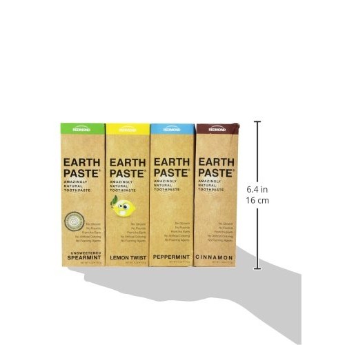 REDMOND - Earthpaste All Natural Non-Fluoride Vegan Non GMO Real ...