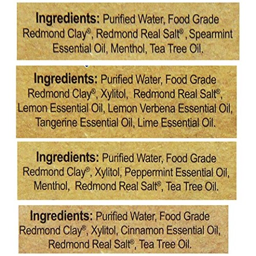 REDMOND - Earthpaste All Natural Non-Fluoride Vegan Non GMO Real ...