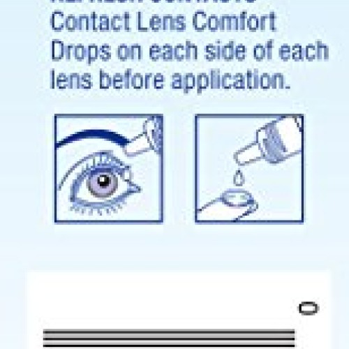 Refresh Contacts, Eye Drops, Contact Lens Comfort, 0.4 Fl Oz Sterile