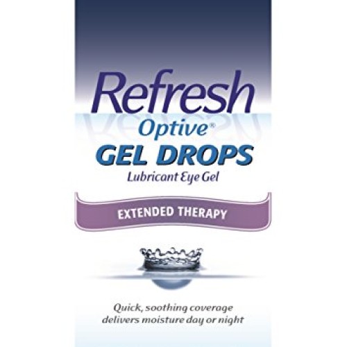 Refresh Optive Gel Drops Lubricant Eye Gel, 0.33 Oz Sterile