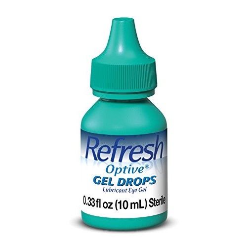 Refresh Optive Gel Drops Lubricant Eye Gel, 0.33 Oz Sterile