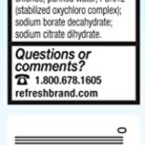 Refresh Optive Gel Drops Lubricant Eye Gel, 0.33 Oz Sterile