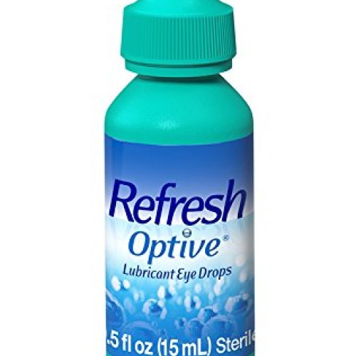 Refresh Optive Lubricant Eye Drops For Dry Eyes, 0.5 Fl Oz Sterile