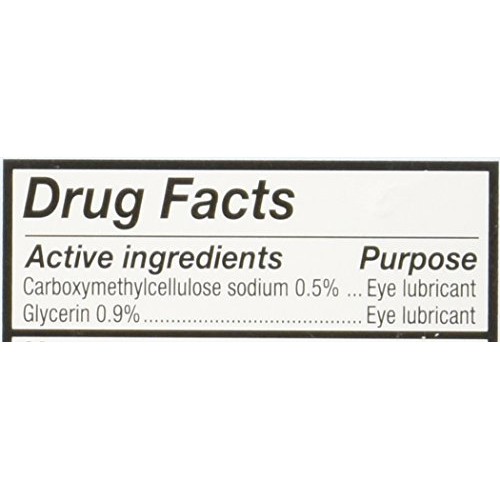 Refresh Optive Lubricant Eye Drops For Dry Eyes, 0.5 Fl Oz Sterile