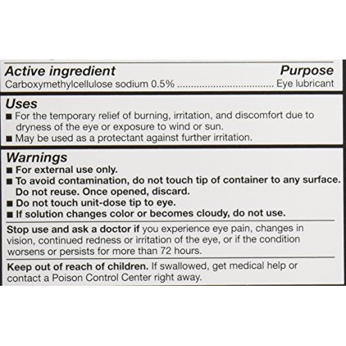 Refresh Plus Lubricant Eye Drops, Preservative-Free, 0.01 Fl Oz S...