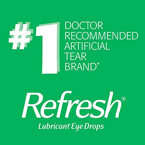 Refresh Plus Lubricant Eye Drops, Preservative-Free, 0.01 Fl Oz S...