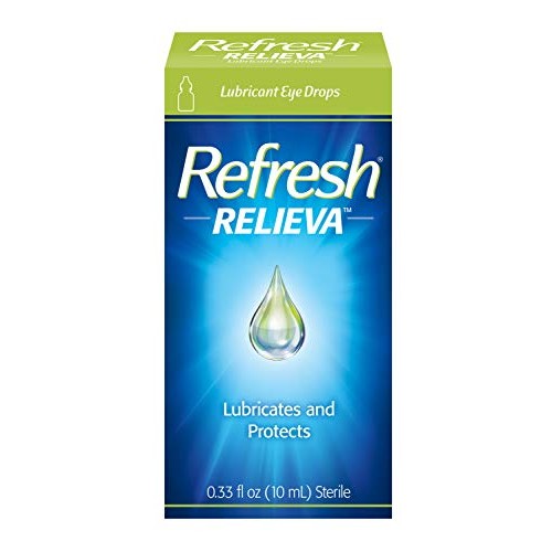 Refresh Relieva Lubricant Eye Drops, 0.33 Fl Oz Sterile